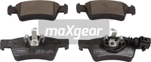 Maxgear 19-2898 - Brake Pad Set, disc brake autospares.lv