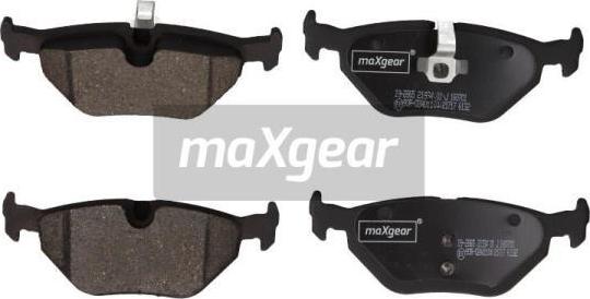 Maxgear 19-2865 - Brake Pad Set, disc brake autospares.lv