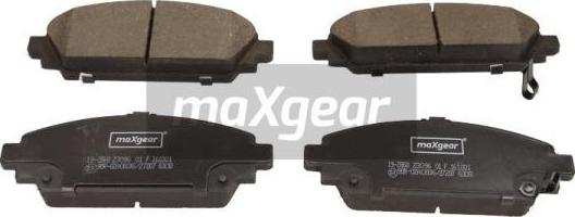Maxgear 19-2868 - Brake Pad Set, disc brake autospares.lv