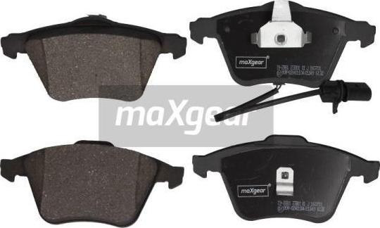 Maxgear 19-2881 - Brake Pad Set, disc brake autospares.lv