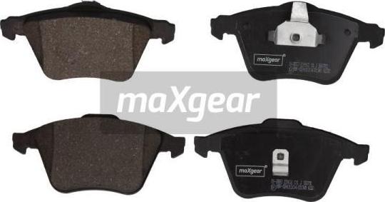 Maxgear 19-2883 - Brake Pad Set, disc brake autospares.lv