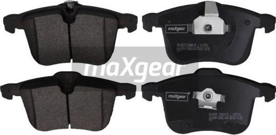 Maxgear 19-2873 - Brake Pad Set, disc brake autospares.lv