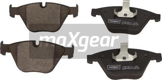 Maxgear 19-2872 - Brake Pad Set, disc brake autospares.lv