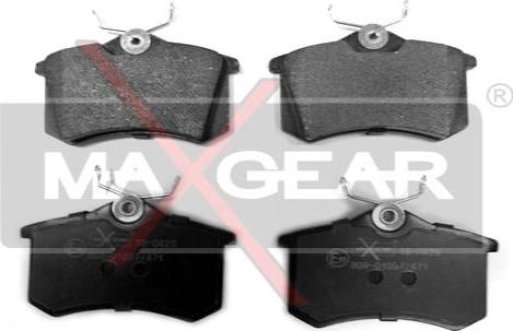 Maxgear 19-0429 - Brake Pad Set, disc brake autospares.lv