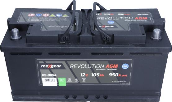 Maxgear 85-0054 - Starter Battery autospares.lv
