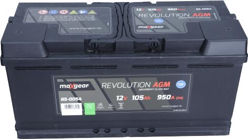 Maxgear 85-0054 - Starter Battery autospares.lv