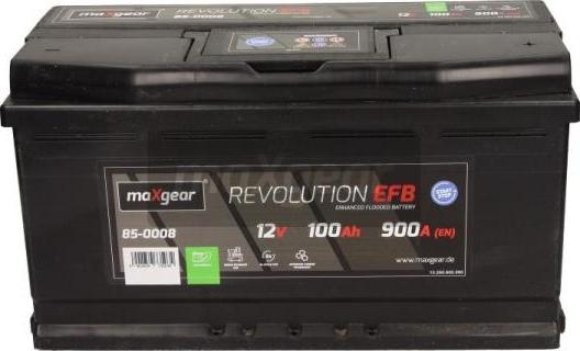 Maxgear 85-0008 - Starter Battery autospares.lv