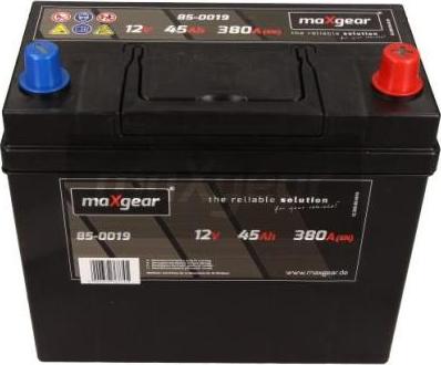 Maxgear 85-0019 - Starter Battery autospares.lv