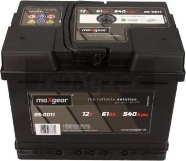 Maxgear 85-0011 - Starter Battery autospares.lv