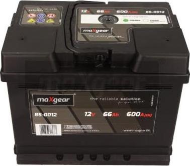 Maxgear 85-0012 - Starter Battery autospares.lv