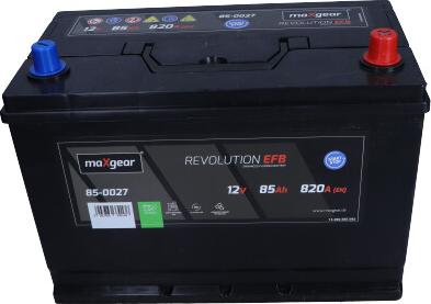 Maxgear 85-0027 - Starter Battery autospares.lv