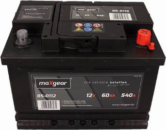 Maxgear 85-0112 - Starter Battery autospares.lv
