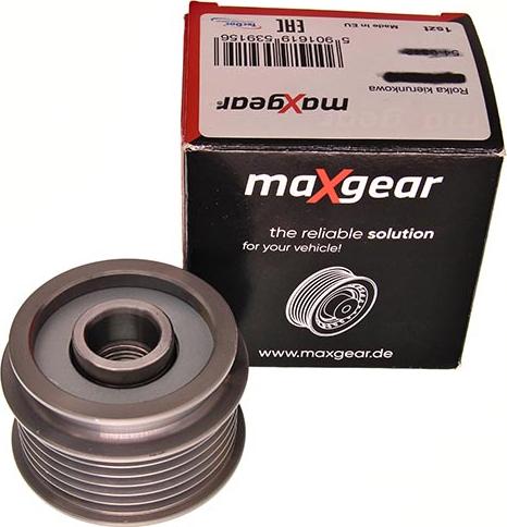 Maxgear 30-0045 - Pulley, alternator, freewheel clutch autospares.lv