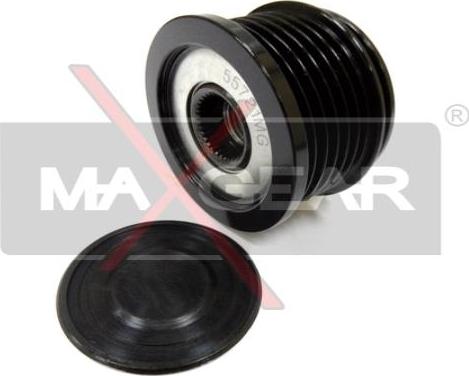 Maxgear 30-0089 - Pulley, alternator, freewheel clutch autospares.lv