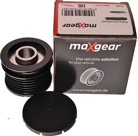 Maxgear 30-0083 - Pulley, alternator, freewheel clutch autospares.lv
