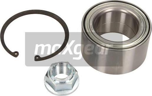 Maxgear 33-0912 - Wheel hub, bearing Kit autospares.lv