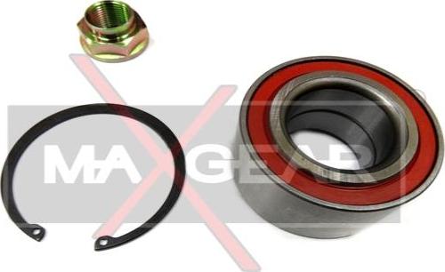 Maxgear 33-0192 - Wheel hub, bearing Kit autospares.lv