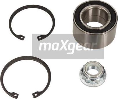 Maxgear 33-0390 - Wheel hub, bearing Kit autospares.lv