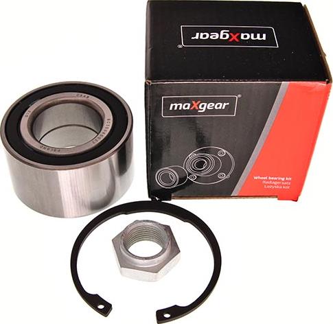 Maxgear 33-0356 - Wheel hub, bearing Kit autospares.lv