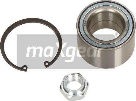 Maxgear 33-0253 - Wheel hub, bearing Kit autospares.lv