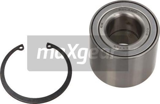 Maxgear 33-0793 - Wheel hub, bearing Kit autospares.lv