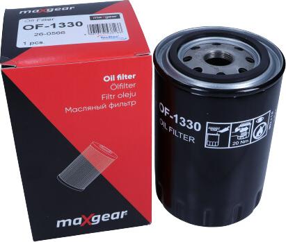 Maxgear 26-0566 - Oil Filter autospares.lv