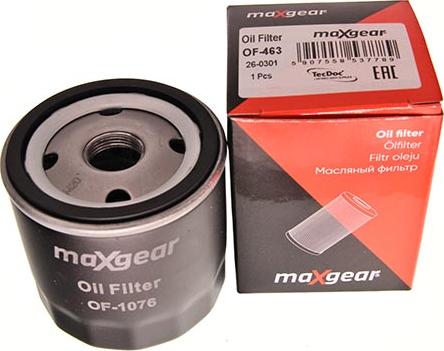 Maxgear 26-0028 - Oil Filter autospares.lv