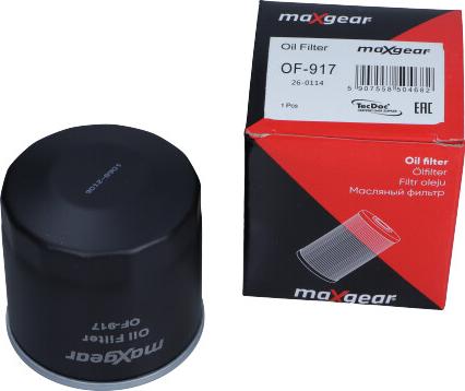 Maxgear 26-0114 - Oil Filter autospares.lv