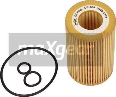 Maxgear 26-0891 - Oil Filter autospares.lv