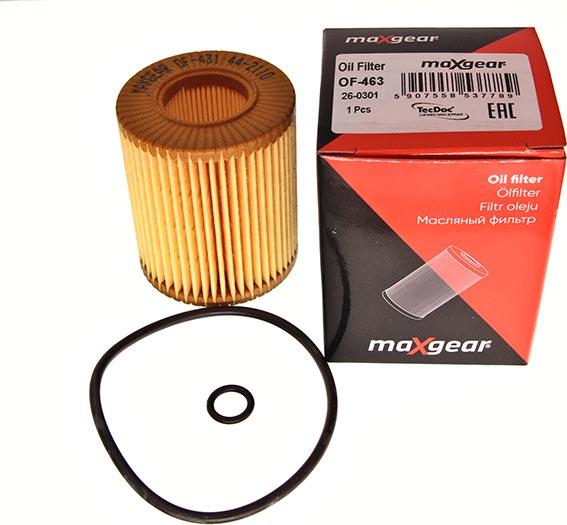 Maxgear 26-0297 - Oil Filter autospares.lv