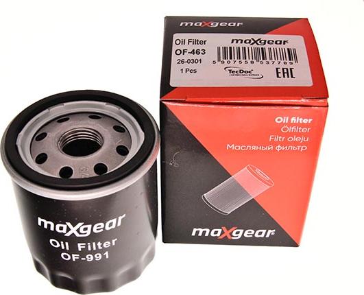 Maxgear 26-0274 - Oil Filter autospares.lv