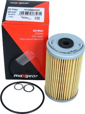 Maxgear 26-2014 - Oil Filter autospares.lv