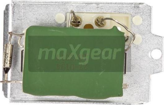 Maxgear 27-0194 - Resistor, interior blower autospares.lv