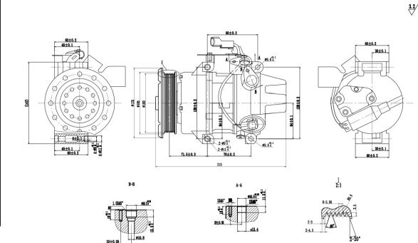 Maxgear AC375681 - Compressor, air conditioning autospares.lv