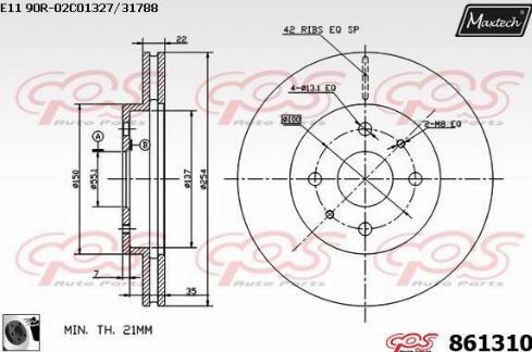 Stellox 6020-1836K-SX - Brake Disc autospares.lv