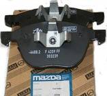 MAZDA BPYK-33-23ZA - Brake Pad Set, disc brake autospares.lv