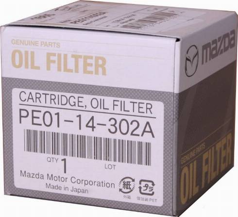 MAZDA PE01-14-302A 9A - Oil Filter autospares.lv