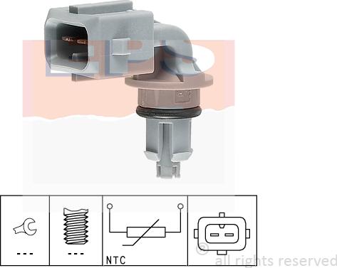 MDR EPS-1994 005 - Sensor, intake air temperature autospares.lv