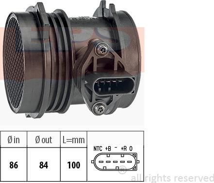 MDR EPS-1991 064 - Air Mass Sensor autospares.lv