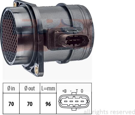 MDR EPS-1991 299 - Air Mass Sensor autospares.lv