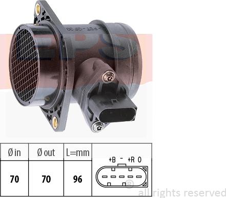 MDR EPS-1991 284 - Air Mass Sensor autospares.lv