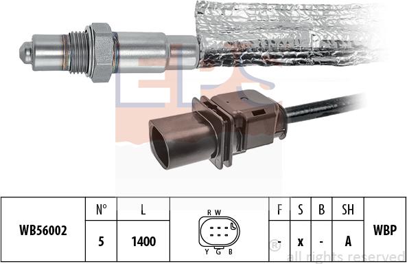 MDR EPS-1998 491 - Lambda Sensor autospares.lv