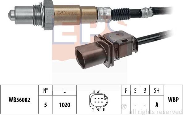 MDR EPS-1998 488 - Lambda Sensor autospares.lv