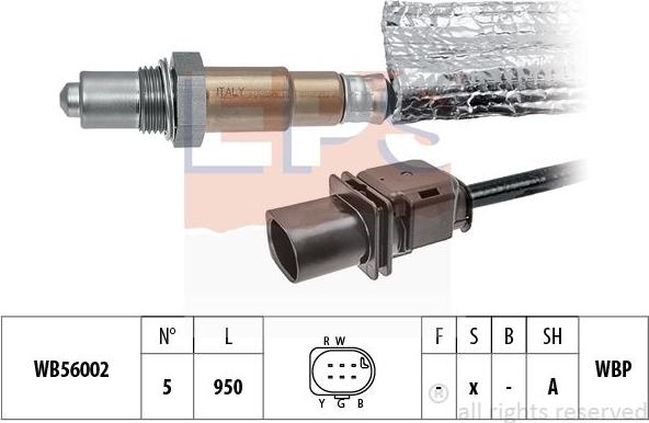 MDR EPS-1998 487 - Lambda Sensor autospares.lv