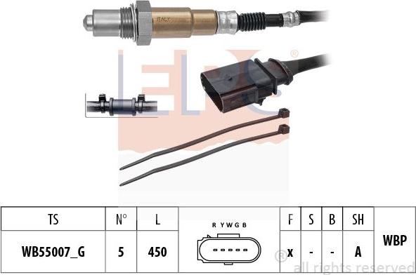 MDR EPS-1998 577 - Lambda Sensor autospares.lv