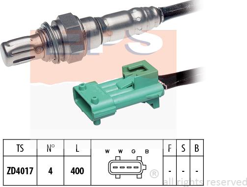 MDR EPS-1998 068 - Lambda Sensor autospares.lv