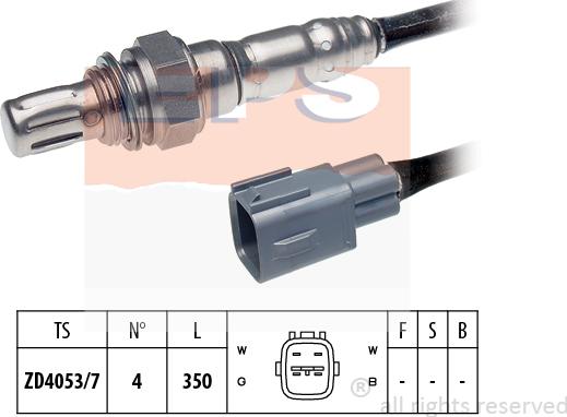 MDR EPS-1998 197 - Lambda Sensor autospares.lv