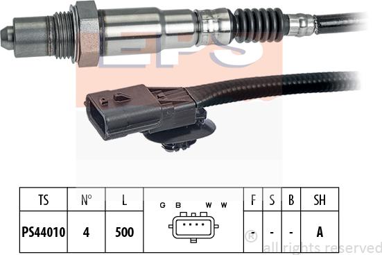MDR EPS-1998 308 - Lambda Sensor autospares.lv