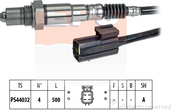 MDR EPS-1998 336 - Lambda Sensor autospares.lv