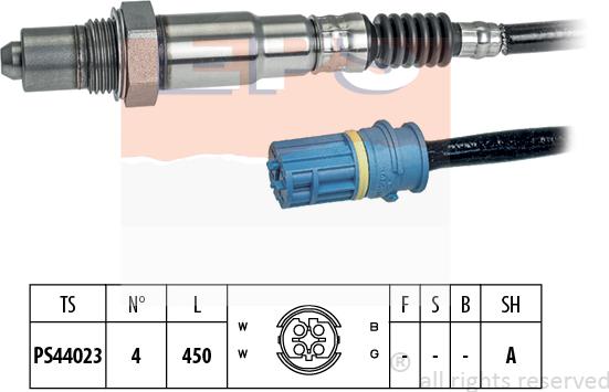 MDR EPS-1998 326 - Lambda Sensor autospares.lv